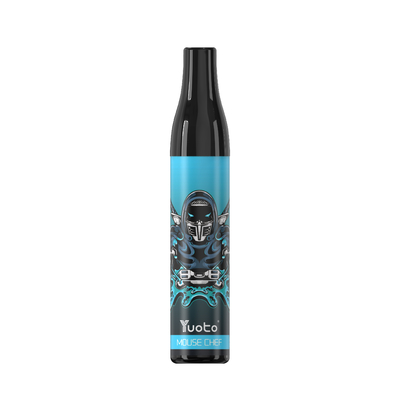 Cozinheiro chefe descartável 2ml Mesh Coil do rato dos sopros da garrafa 600 de Vapes da nicotina do atomizador 20mg de Yuoto