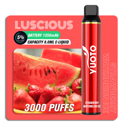 Pena de Vape da barra do sopro do sabor do fruto do ODM do OEM, 8ml 3000 sopro Yuoto Vape descartável gostoso