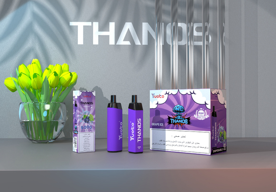 caneta de vapor recarregável Yuoto Thanos 14 ml 5000 puffs rede bobina Elfo Lost Bar Mary