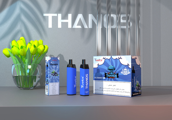 caneta de vapor recarregável Yuoto Thanos 14 ml 5000 puffs rede bobina Elfo Lost Bar Mary
