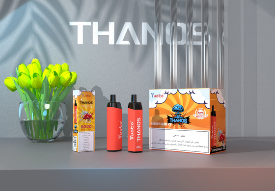 5000 Cig do sopro 14ml Yuoto Thanos E, pena descartável de Vape da nicotina de Mesh Coil 5%