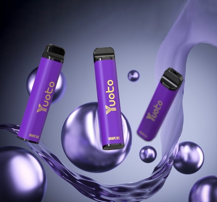 Sabores descartáveis do dispositivo dos sopros de 9 Ml Yuoto Vape XXL max 3500 1200 Mah