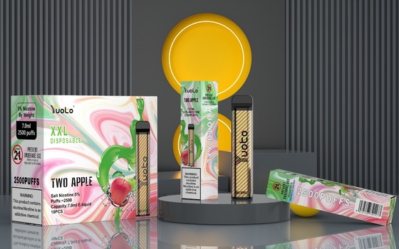 O sabor de surpresa XXL 2500 sopra dispositivo de Vape com nicotina de sal 50mg