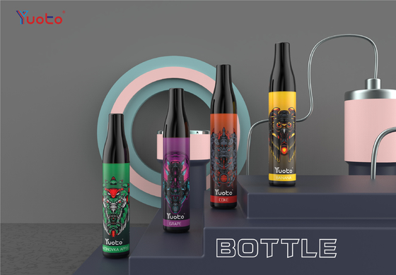 0 2 5% de nicotina descartável Vape Pen, 600 Puff Yuoto Pod Vaporizador OEM ODM