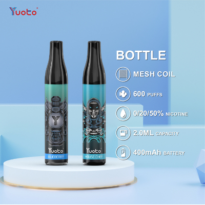 Vagem descartável do ODM Vape do OEM, CE fechado RoHS de Tpd FDA do cigarro dos sopros E da vagem 600