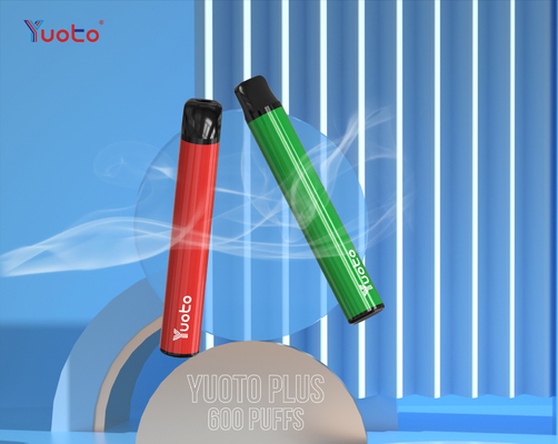 Entretenimento Yuoto da barra mais o dispositivo descartável de Vape de 600 sopros bonito
