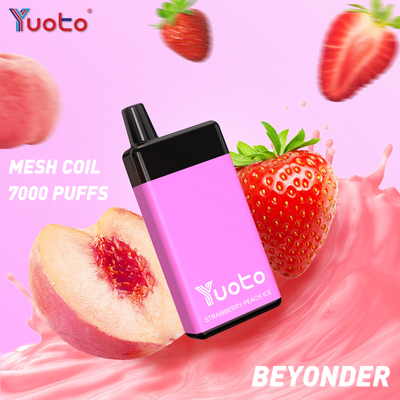 O ODM 7000 sopra Yuoto Beyonder Vape descartável 25 Mg/Ml 15 sabor misturado