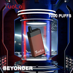 O sabor estável Yuoto Beyonder 7000 sopra Vape descartável Mesh Coil