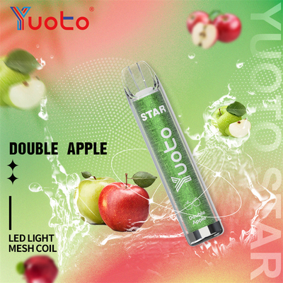 estrela descartável de Yuoto Vape de 3000 sopros 1.2ohm com 16 cores