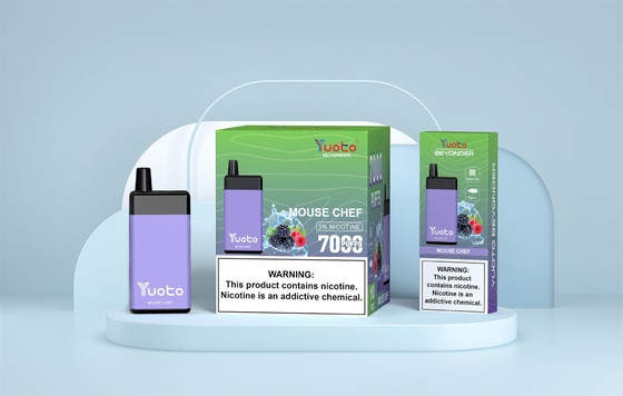 Leve o seu vape para o próximo nível com o YUOTO Vape descartável 15 sabores 7000 pufes