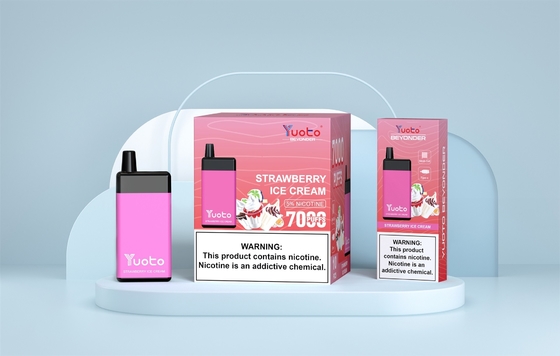 Leve o seu vape para o próximo nível com o YUOTO Vape descartável 15 sabores 7000 pufes