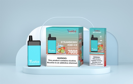 Leve o seu vape para o próximo nível com o YUOTO Vape descartável 15 sabores 7000 pufes