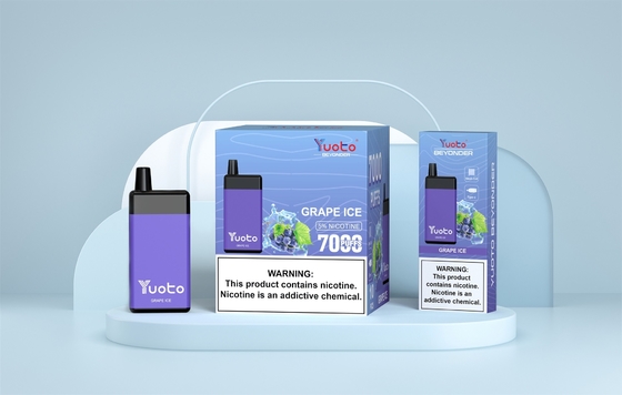 Leve o seu vape para o próximo nível com o YUOTO Vape descartável 15 sabores 7000 pufes