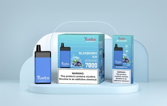 1.2 ohm Resistência à bobina YUOTO Vape Pen descartável com fluxo de ar ajustável