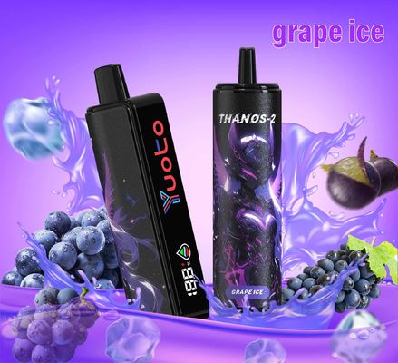 Fluxo de ar ajustável YUOTO Vape descartável com material de plástico AL e 0% de nicotina