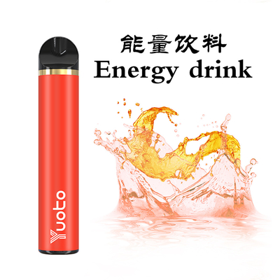 5 o sopro Vape de sal 1500 da nicotina elegante encheu-se pre com o corpo magro