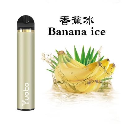 Da pena descartável E do vape da nicotina 5% o cigarro por atacado YUOTO 1500 sopra a venda 6ml quente em Médio Oriente 2% 5% novo
