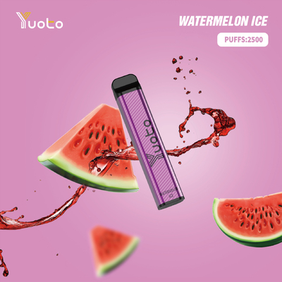 100% YUOTO 1200mAh Xxl 2500 sopram o suco descartável 7.0Ml do NIC 5% E dos sabores de Vape 23