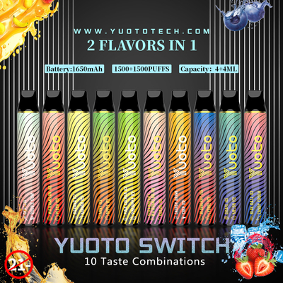 Sal Vape descartável da nicotina de 5% nenhum projeto discreto compacto do botão