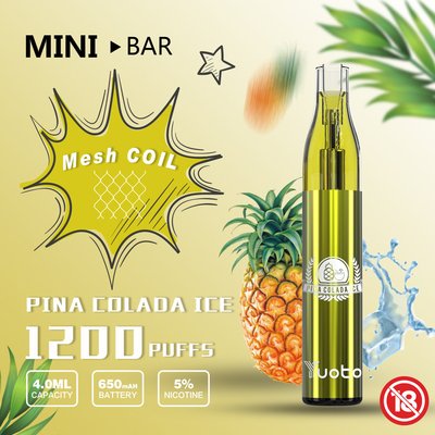 O ODM 1200 sopra Vape, vapor de sal da nicotina 5 para o partido dos Cigs de E