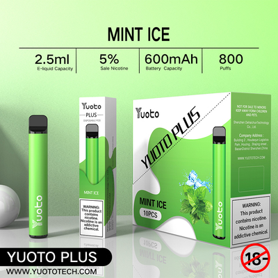 Yuoto mais 800 morango misturada da framboesa do mirtilo do sabor do cigarro 32g 11 dos sopros E