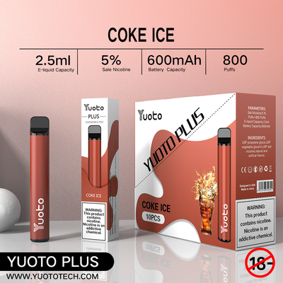 OEM/ODM misturados de Vape de 11 sopros do sabor 800 para o abrandamento da barra do sopro