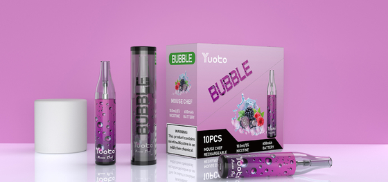 A fábrica original em vagens descartáveis do vape do yuoto recarregável da bolha 4000puffs 10ml 650mah de China Yuoto engrena bobinas