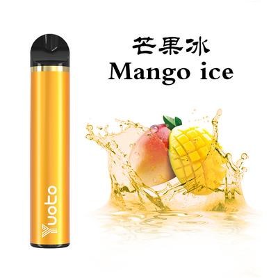 1500 sopros não recarregáveis Vape descartável 46g, nicotina Pen Vape Disposable de 5%
