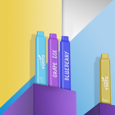 YUOTO Smart 600 sopra Vape 2ML E Juice Capacity With 12 sabores