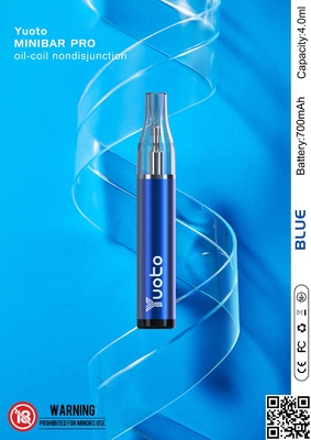 Mini Bar Vape nondisjunction, pena descartável de Cbd Vape da bobina da malha
