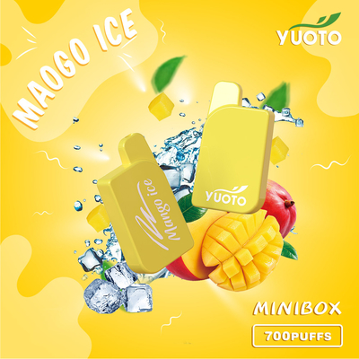 700 sopros Yuoto Mini Box 15 sabores 2,3 ML Juice Capacity You Deserve It