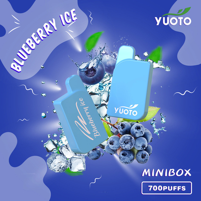 700 sopros Yuoto Mini Box 15 sabores 2,3 ML Juice Capacity You Deserve It