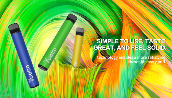 Yuoto 800 sopra Vape com área 2,5 ML Juice Capacity de Origal de 11 sabores