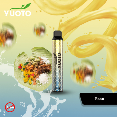Sopros gostosos Vape descartável de Yuoto 3000 bateria de 1350 mAh 8,0 ML de E-suco
