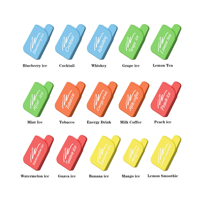Bateria 450mAh da nicotina 2% do suco 2.0ml do sabor de Mini Box Vape Disposable 15 dos sopros do produto 700 de Yuoto TPD