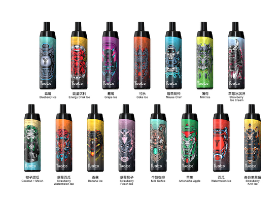 5% Nic Salt Disposable Vape Sticks, Yuoto Thanos Ecigarette 5000 sopra