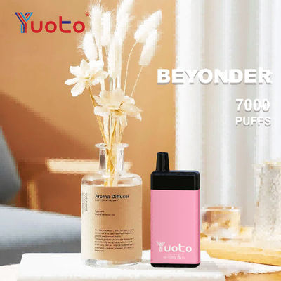 7000 sopros Yuoto Beyonder Vape descartável 650 recarregáveis MAH