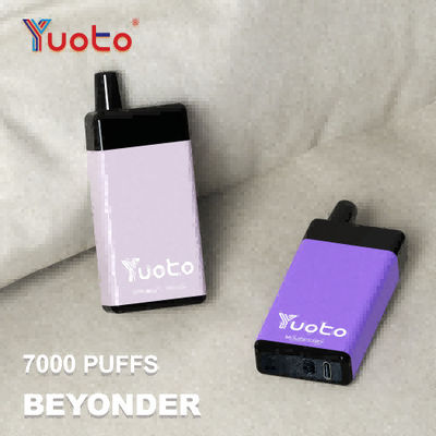 O sabor estável Yuoto Beyonder 7000 sopra Vape descartável Mesh Coil