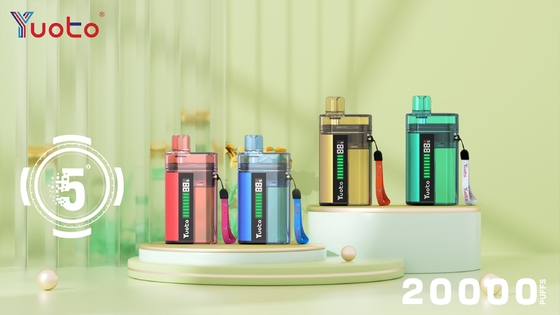 Melhore sua experiência de vape com YUOTO caneta de vapor descartável 850mAh Bateria de capacidade DualMesh bobina