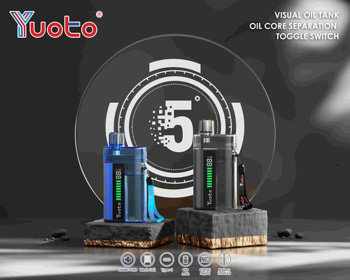 Vape com verniz de cozimento de fluxo de ar ajustável com 0% de teor de nicotina