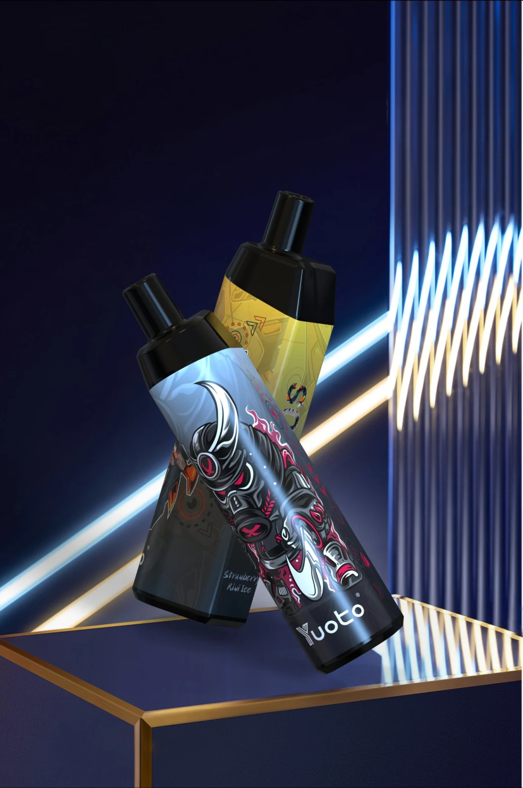 E-suco popular novo 650mAh Mesh Coil dos sopros 14ml de Yuoto Thanos 5000 com tipo vagem Kit Disposable Vape de C