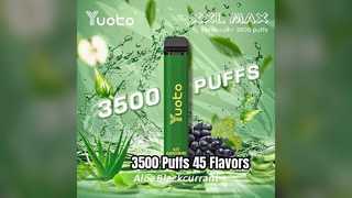 Yuoto XXL MAX 3500 Folhados 45 Sabores