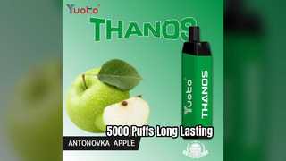 Dispositivo Yuoto Thanos 5000 Puffs de longa duração